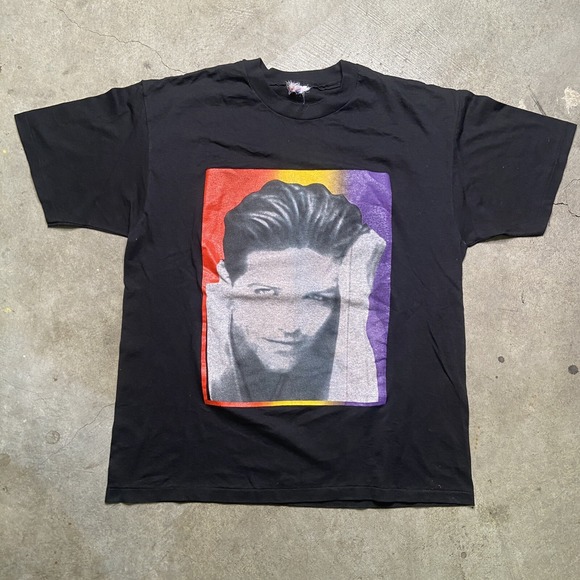 1993 Michael Damian in Joseph & The Amazing Technicolor Dreamcoat Shirt Size L - Picture 1 of 6